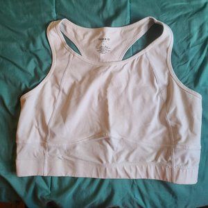 Torrid Longline Sports Bra White Size 3